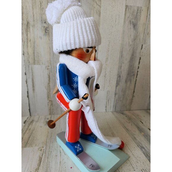 Steinbach 162 skiers game 1673 nutcracker Xmas vintage - Picture 3 of 14